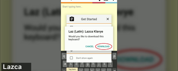 Lazca Klavye
