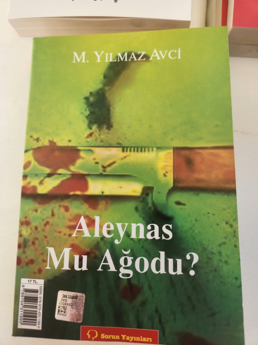 Aleynas Mu Ağodu? — ön kapak